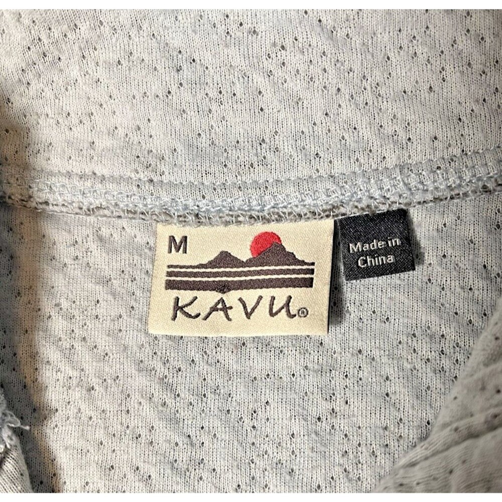 Kavu womens 1/2 pullover performance sweater Med athletic sporty layering ski - Picture 7 of 8